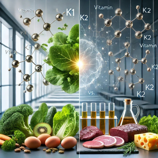 Vitamin K1 vs. K2: Understanding the Differences and Benefits